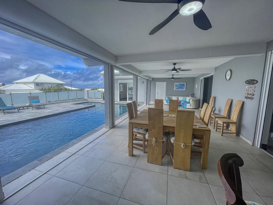 7.Location villa piscine Saint François Guadeloupe_Piscine